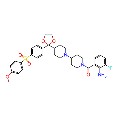 Chemical structure of BindingDB Monomer ID 50121138