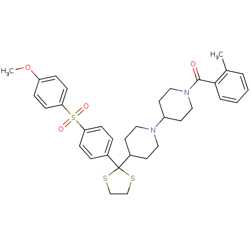 Chemical structure of BindingDB Monomer ID 50121140