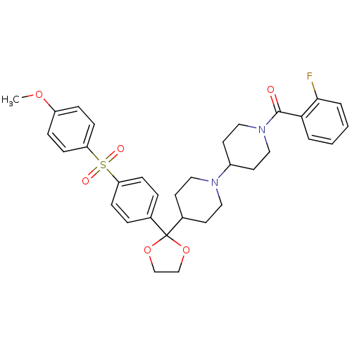 Chemical structure of BindingDB Monomer ID 50121141