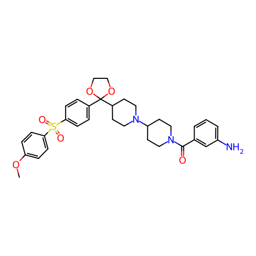Chemical structure of BindingDB Monomer ID 50121144