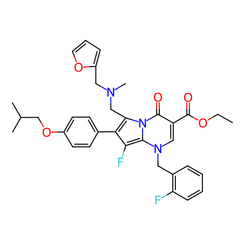 Chemical structure of BindingDB Monomer ID 50121189