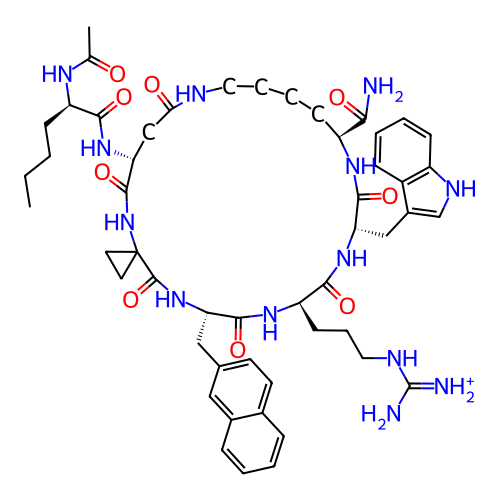 Chemical structure of BindingDB Monomer ID 50121257