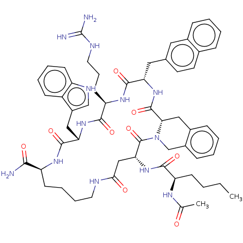 Chemical structure of BindingDB Monomer ID 50121260