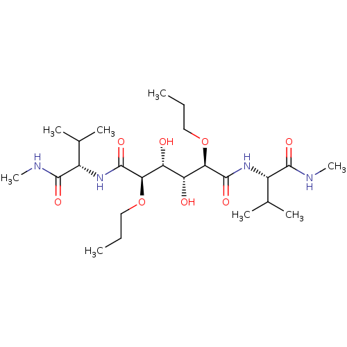 Chemical structure of BindingDB Monomer ID 50121509