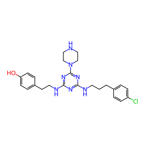 Chemical structure of BindingDB Monomer ID 50121596