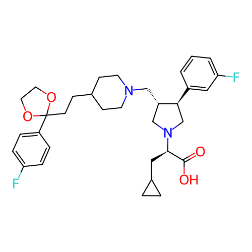 Chemical structure of BindingDB Monomer ID 50121823