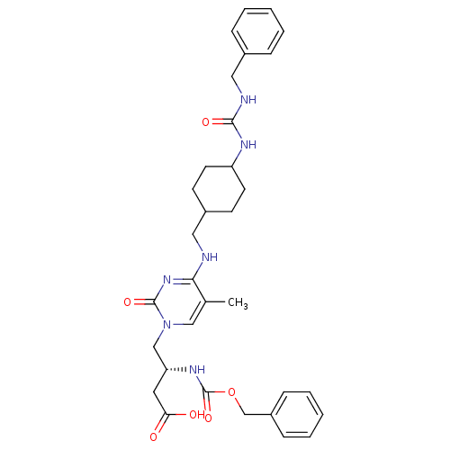 Chemical structure of BindingDB Monomer ID 50122236