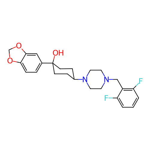 Chemical structure of BindingDB Monomer ID 50122414