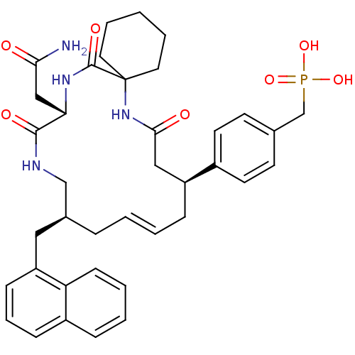 Chemical structure of BindingDB Monomer ID 50122795