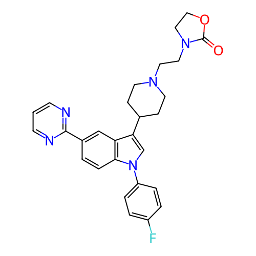 Chemical structure of BindingDB Monomer ID 50122808