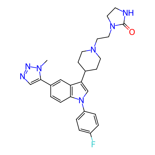 Chemical structure of BindingDB Monomer ID 50122816