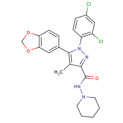 Chemical structure of BindingDB Monomer ID 50123691