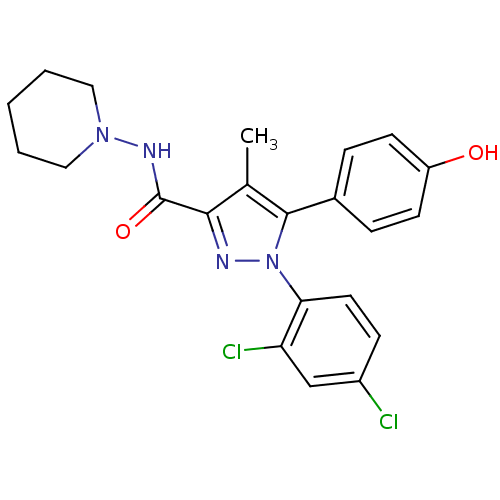 Chemical structure of BindingDB Monomer ID 50123694