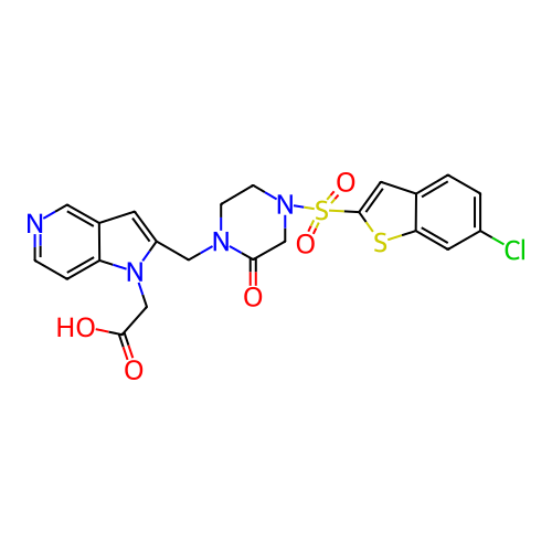 Chemical structure of BindingDB Monomer ID 50123776