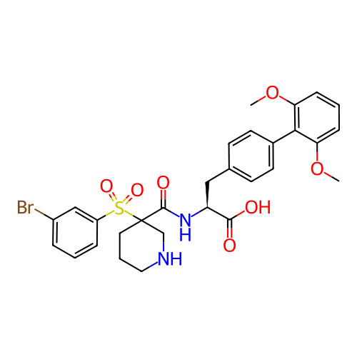 Chemical structure of BindingDB Monomer ID 50124228