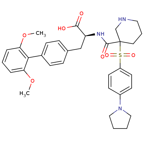 Chemical structure of BindingDB Monomer ID 50124230