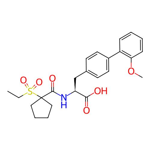 Chemical structure of BindingDB Monomer ID 50124231