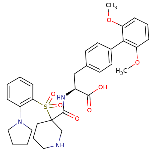 Chemical structure of BindingDB Monomer ID 50124238