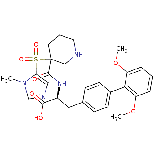Chemical structure of BindingDB Monomer ID 50124246