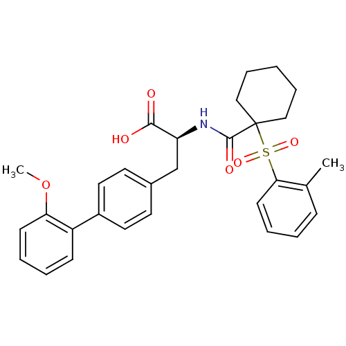 Chemical structure of BindingDB Monomer ID 50124274