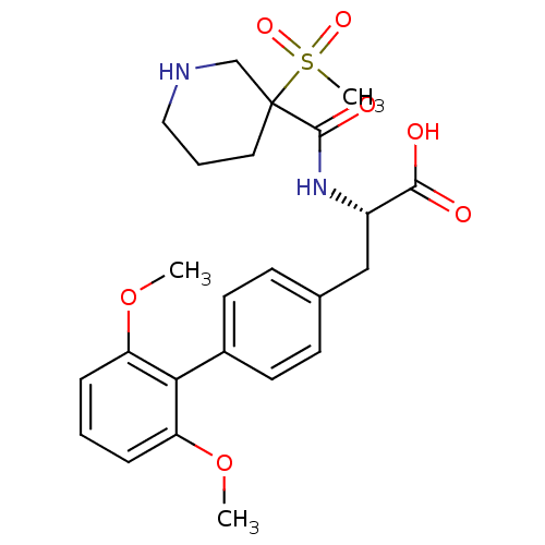 Chemical structure of BindingDB Monomer ID 50124279