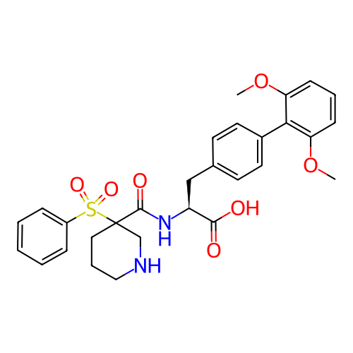 Chemical structure of BindingDB Monomer ID 50124282