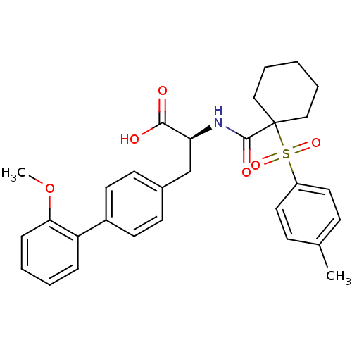 Chemical structure of BindingDB Monomer ID 50124286