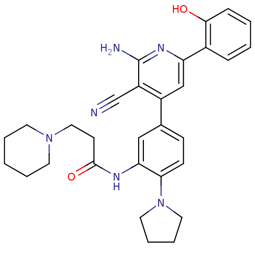 Chemical structure of BindingDB Monomer ID 50124306