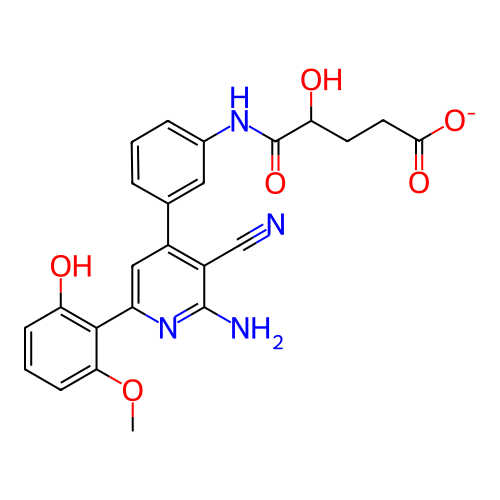 Chemical structure of BindingDB Monomer ID 50124315