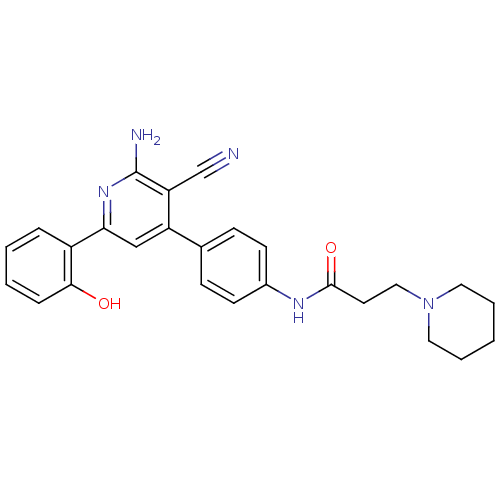 Chemical structure of BindingDB Monomer ID 50124316