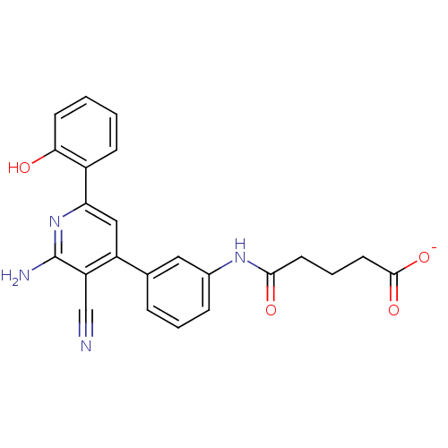 Chemical structure of BindingDB Monomer ID 50124324