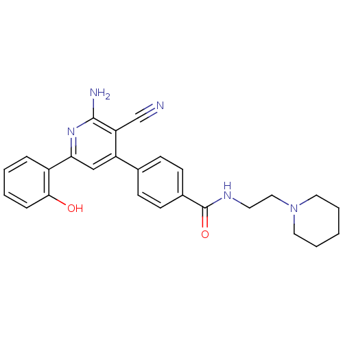 Chemical structure of BindingDB Monomer ID 50124327