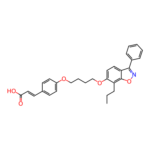 Chemical structure of BindingDB Monomer ID 50124372