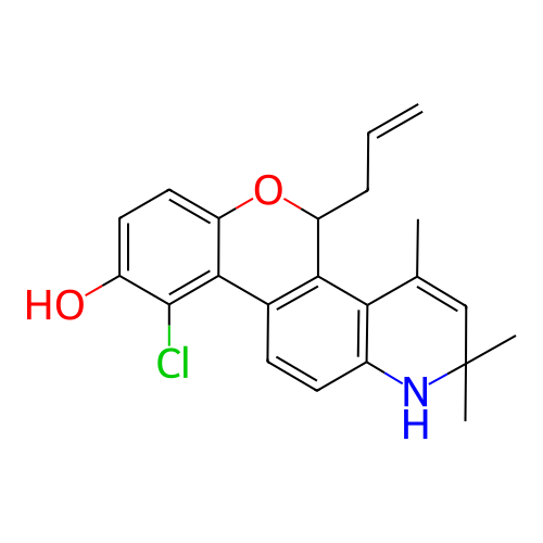 Chemical structure of BindingDB Monomer ID 50124595