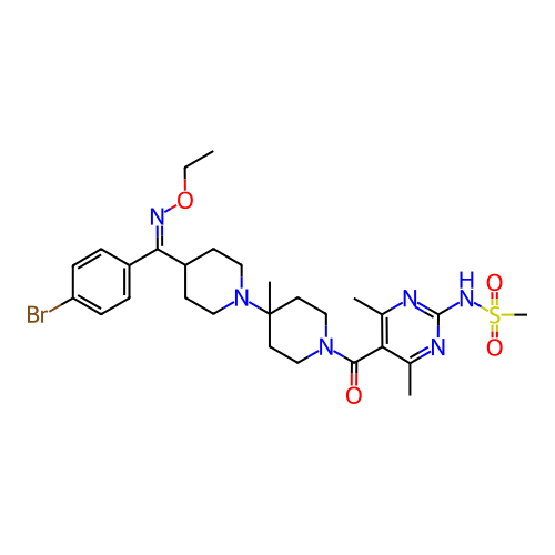 Chemical structure of BindingDB Monomer ID 50124954