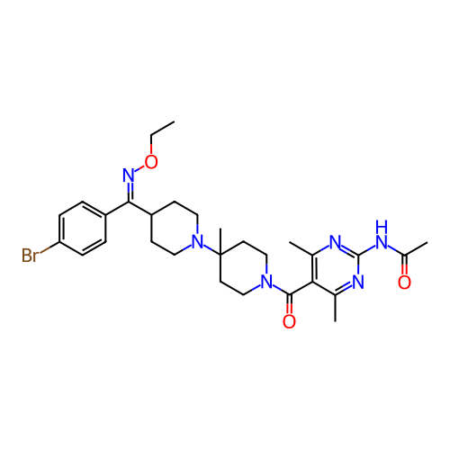 Chemical structure of BindingDB Monomer ID 50124962