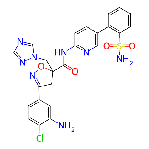 Chemical structure of BindingDB Monomer ID 50125253
