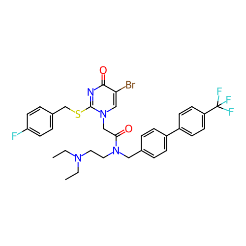 Chemical structure of BindingDB Monomer ID 50125276