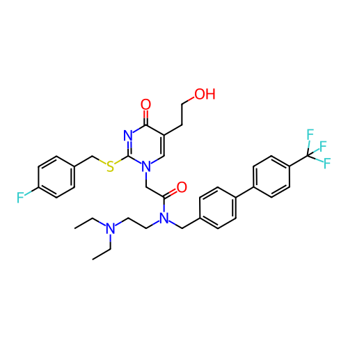 Chemical structure of BindingDB Monomer ID 50125279