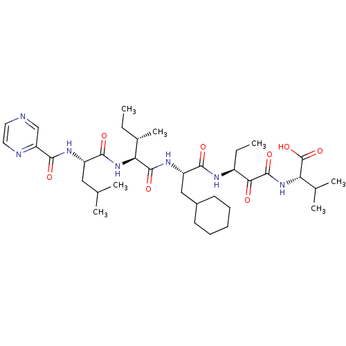 Chemical structure of BindingDB Monomer ID 50125374