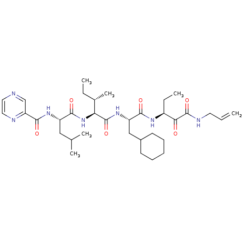 Chemical structure of BindingDB Monomer ID 50125383