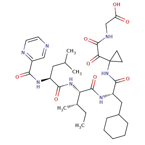 Chemical structure of BindingDB Monomer ID 50125384