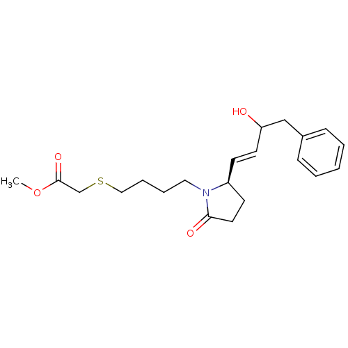 Chemical structure of BindingDB Monomer ID 50125412