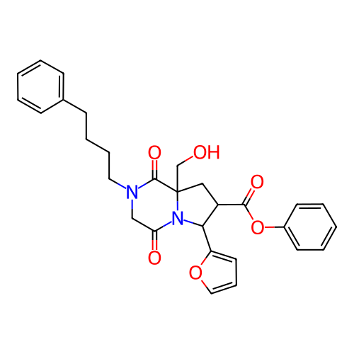 Chemical structure of BindingDB Monomer ID 50125733
