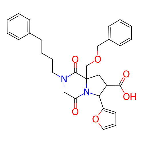 Chemical structure of BindingDB Monomer ID 50125734