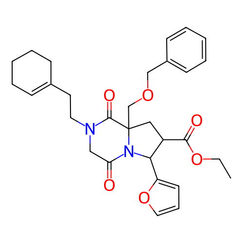 Chemical structure of BindingDB Monomer ID 50125737