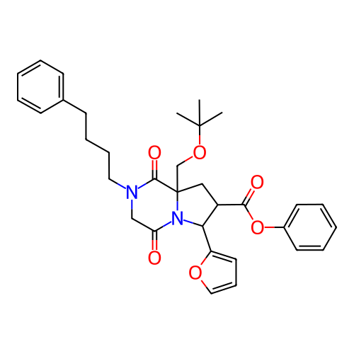 Chemical structure of BindingDB Monomer ID 50125742