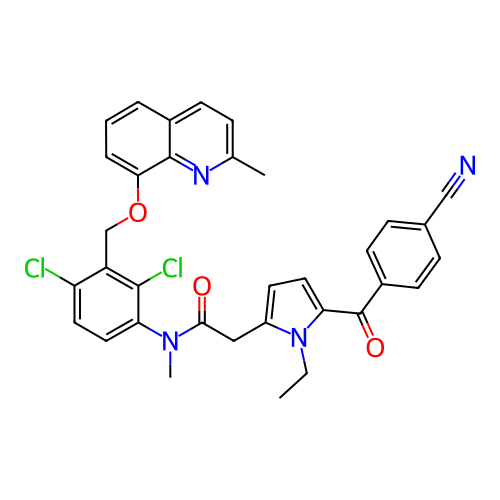 Chemical structure of BindingDB Monomer ID 50126231