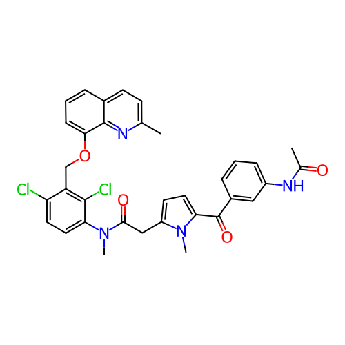 Chemical structure of BindingDB Monomer ID 50126255