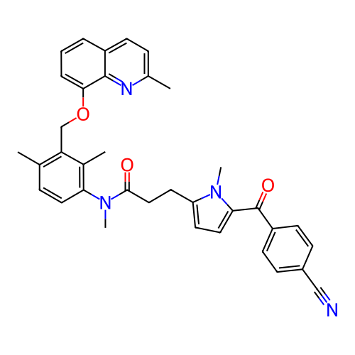 Chemical structure of BindingDB Monomer ID 50126259